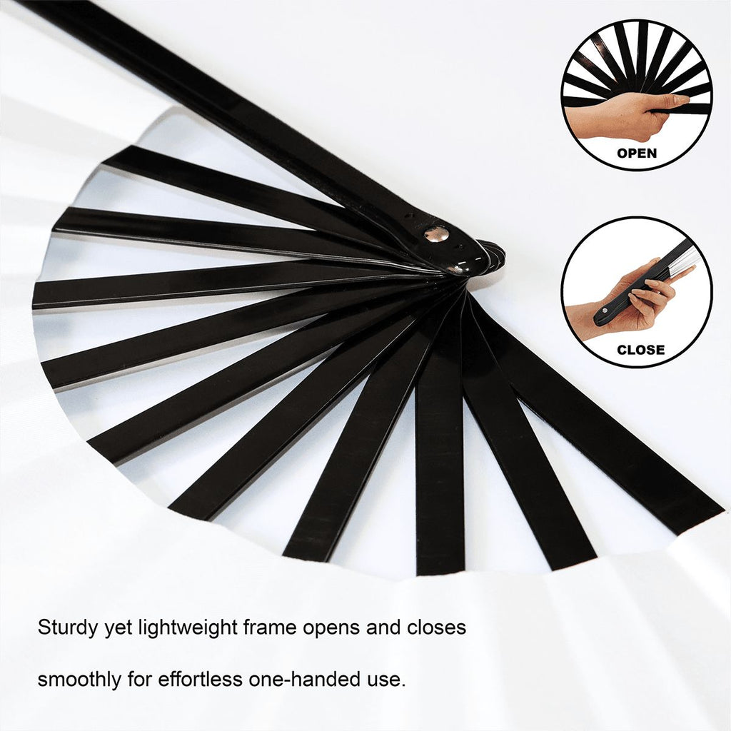 Masterpiece Rose Folding Fan