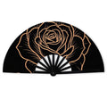 Masterpiece Rose Folding Fan