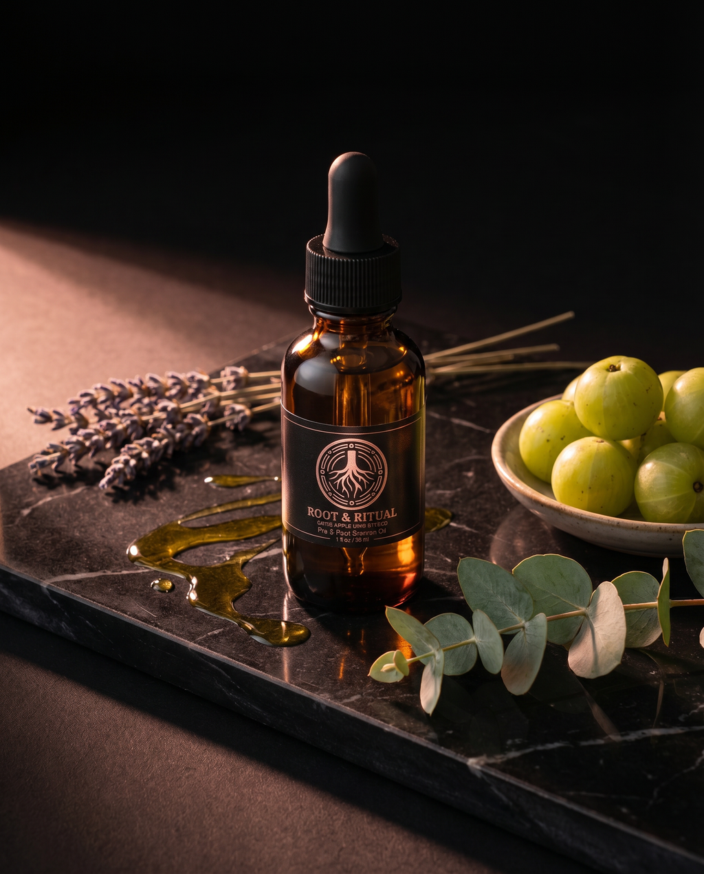 Root & Ritual Pre&Post Shower Oil