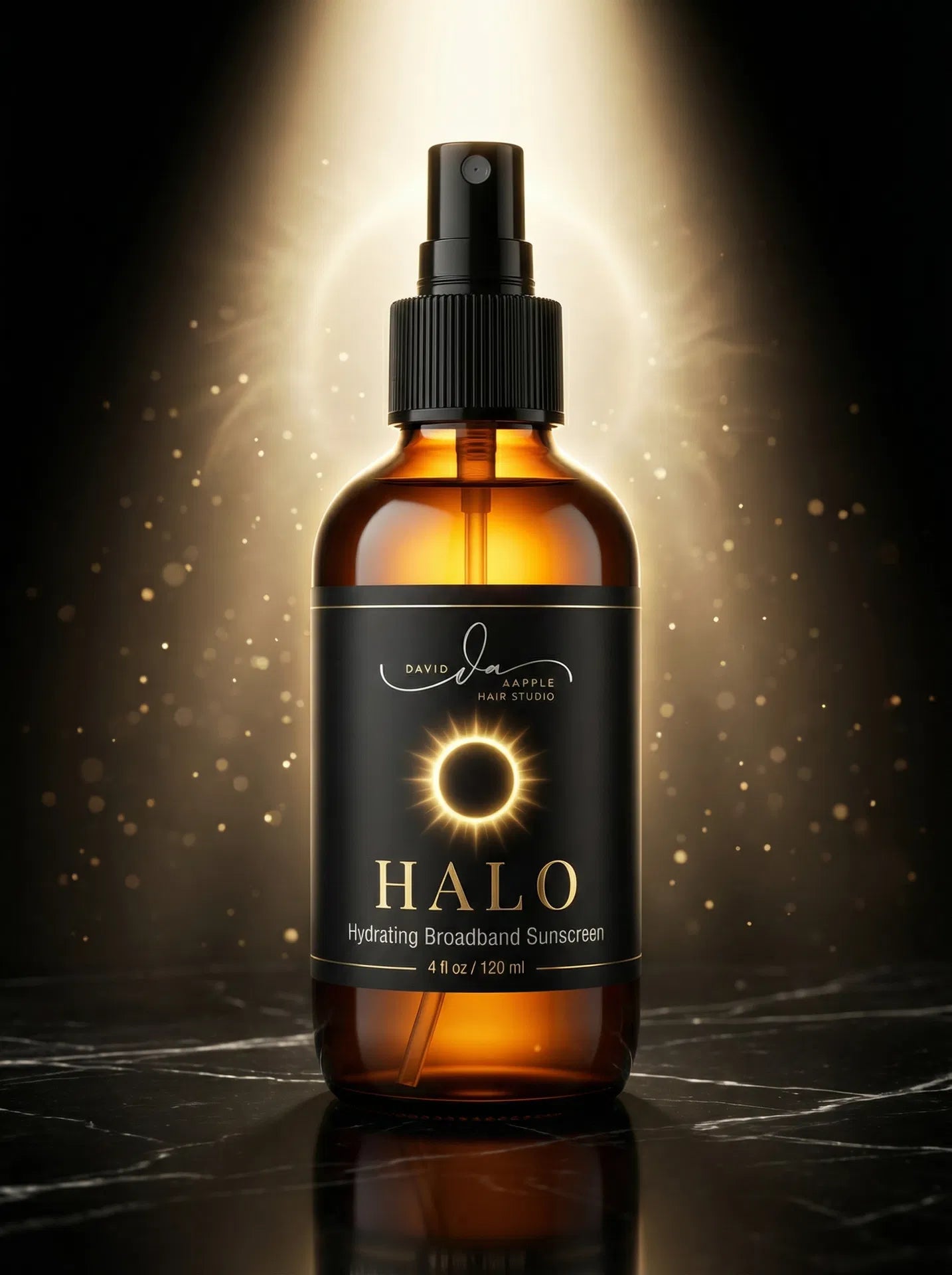 Halo Hydrating and Moisturizing Broadband Sun Screen & Heat Protectant