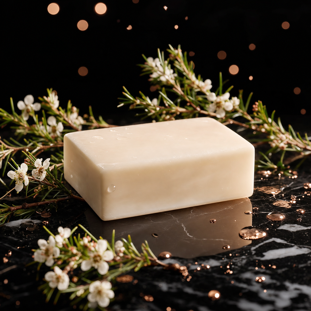Purify tea tree shampoo bar by Masterpiece by David Apple